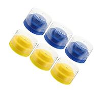 Healvian 6piezas Soporte De Almacenamiento Para Bits De Uñas Soporte Para Bits Para Salones De Manicura y Uso Personal Diseño Práctico y Organizado