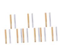 Healvian 6piezas Tubos De Para Brillo Labial y Aplicadores De Esmalte Recipientes Vacíos Para Cosméticos Aleatorios