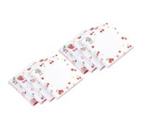 Healvian 8 Blocs de Notas Adhesivas Pequeños Estampado Floral, 640 Hojas en Total (4 Diseños X 2 Unidades), Blocs de Notas Pestañas Desprendibles para Oficina, Escuela y Uso Diario