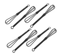 Healvian 8 piezas Batidor Manual de Color para Cabello de Herramienta de para de Diseño Ligero y Compacto Agitador Sin Electricidad para Resultados Profesionales Reutilizable