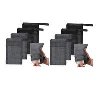 Healvian 8piezas Bolsas De Jabón Exfoliantes Sacos De Malla Para Jabón Para Ducha Accesorios De Almacenamiento