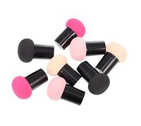 Healvian 8piezas De Polvo Húmeda y Seca Esponja Para Difuminar Maquillaje Kit De Maquillaje Para Diario Cara y Ojos