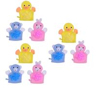 Healvian 9 Piezas Guantes De Baño Exfoliantes Guantes De Ducha Accesorio De Baño Guantes Exfoliantes Toallita De Baño Niño Proposito Doble