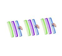 Healvian 9 Piezas Peine Gigante de Fiesta Accesorio Decorativo para Halloween y Celebraciones Prank Party Supplies Peine de Ligero y Resistente