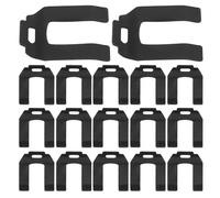 Healvian Abrazaderas de Manguera Ajustables de Metal 30 Unidades para Automóvil Clips para Tubería de Freno y Línea de Fluido Kit Resistente al Calor para Reparación y Mantenimiento