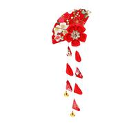Healvian Accesorio Cabello Borlas de Flor de Cerezo Estilo Kanzashi Pinza Cabello de Kimono Japonés para Adornos de Geisha y Complementos de Kimono