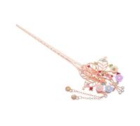 Healvian Accesorios Cabello Vintage Con Diseño De y Borlas Horquilla De Flores Para Trajes y Japoneses Decoración Para Peinados