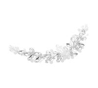 Healvian Accesorios Para El Cabello De Cristal Clips De Cabello De Piedra De Cristal Vid De Pelo De Boda De La Novia Plata Metales