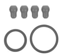 Healvian Accesorios para Estetoscopio 6 Piezas Gris Tapones de Oído Membrana Suave Repuestos para Diafragma y Auriculares Compatibles Equipos Pediátricos Uso Médico Profesional