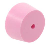 Healvian Activador de Diapasón de Silicona Rosa, Almohadilla Multifuncional Resistente y Portátil para Calibración Precisa de Diapasones Resonantes, Accesorio de Tono para Terapia de