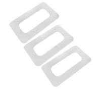 Healvian Adaptador de Caja de Aleta para Tabla Paddle Surf 3 Piezas Color Gris Claro Parche de Reparación Resistente al Agua Salada y Sol Conector Base Desmontable para Soporte Central