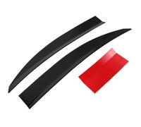 Healvian Alerón Trasero Adhesivo de Coche Ajustable de 3 Secciones, Material Abs Resistente a Rayos UV, Instalación sin Taladro, Mejora Aerodinámica para Competición y Uso Diario