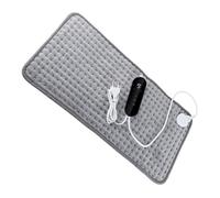 Healvian Almohadilla Térmica Eléctrica Ajustable Lavable y Multifunción para Espalda Pies y Cintura Calentador Portátil para Aliviar Dolores Musculares con Control de Temperatura y Cable