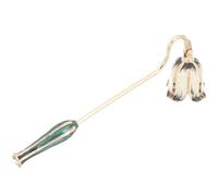 Healvian Apaga Velas Extintor de Velas Hogar Mango Largo de Metal Apagallamas Seguro y Elegante y Mechas en Decoración Navideña