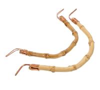 Healvian Asas para Tetera de Cobre Resistencia al Calor y Capacidad de Carga Fuerte, Diseño Ergonómico Simple, 2 Piezas para Utensilios de Cocina Hogar