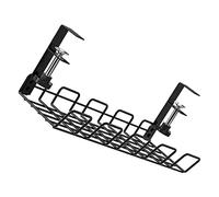 Healvian Bajo Escritorio Alambre Organizador Metal Cord Organizador Canasta Canasta Contenedor de Tablero de Cable En Escritorio Administración de Cable Bandeja Alambre de Alambre de