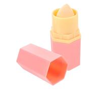 Healvian Barra Absorbente De Aceite De Piedra Volcánica Rodillo Facial Portátil Para Absorber Aceite Limpiador De Rostro Diseño De Doble Cabeza Para Viajes y Cuidado Piel Grasa