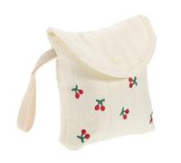 Healvian bolsa de almacenamiento de toallas higiénicas bolso de almacenamiento de la servilleta sanitaria bolsa de época bolsa de almacenamiento de papel menstrual Sabana de algodon