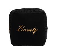 Healvian Bolsa De Almacenamiento para Toallas Sanitarias Organizador Portátil De Sanciones para Mujeres y Diseño Elegante Negro para y
