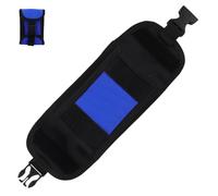 Healvian Bolsa de Lastre para Buceo con Doble Tapa, Rotación Ajustable, Capacidad 2-3 Kg, Nylon Oxford Resistente, Azul, Cinturón Lastrado para Natación y Buceo en Aguas Profundas