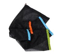 Healvian Bolsa de Malla de Poliéster Cordón para Almacenamiento al Aire Libre, Set de 5 Tamaños (s, M, L, XL, XXL), Reutilizable y Ligera, Adecuado para Camping, Senderismo y Compresión