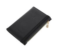 Healvian Bolsa para Pasaporte Protector de Viaje de Pasaporte Funda de PU para Tarjetas Protector de Tarjetas de Visita Organizador de Etiquetas de Nombre Funda Protectora