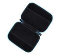 Healvian Bolsa Portatil Azul para Almacenamiento de Aceites Esenciales y Perfumes Estuche Compacto Acolchado y Resistente Golpes con Doble para Viaje y Diario