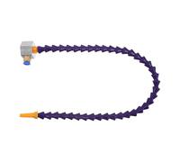 Healvian Boquilla de Pulverización de Refrigerante para Máquinas Cnc, Tubo Flexible de Enfriamiento Metálico de 600 Mm Base Magnética y Conexión Rápida, Pulverizador de Aire para Torno