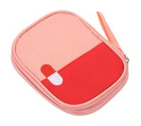 Healvian Botiquín de Primeros Auxilios Bolsa de Medicina para Exteriores Contenedor de Medicamentos para Viaje Adecuado para Camping y Hogar Organizador de Suministros de Emergencia