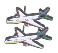 Healvian Broche De Dibujos Animados Para Ropa, 2 Piezas Metálicas De 3.7 * 3.8cm, Unisex, Broches Para Viajes y Eventos Casuales