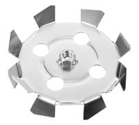 Healvian Cabezal Mezclador de Lodo y Pintura para Taladro Eléctrico, Accesorio Multi-funcional de Hierro Galvanizado, Fácil para Escenarios de Construcción