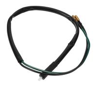 Healvian Cable Interruptor de Freno Motocicleta Negro Revestimiento de Goma Flexible Conector Eléctrico Resistente para Repuesto y Accesorios Motos Compatible para Instalación en