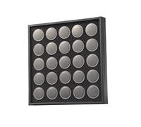 Healvian Caja Caja Exhibición Arte Uñas Organizador Cosas Uñas Brillo Organizador Estuche Esmalte Uñas Maletas 5d La Cruz Cuentas Polivinilo