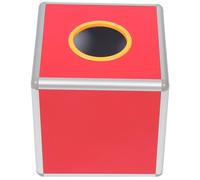 Healvian Caja Cuadrada Multifuncional para Rifas y Votaciones 30X30X30 CM Urna Opaca para Donaciones y Juegos Contenedor Resistente para Boletos y Eventos