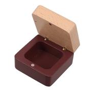 Healvian Caja de Madera para Dientes de Leche y Muelas del Juicio, Portátil, Protege contra Daños, Adecuado para Escuelas y Guardería