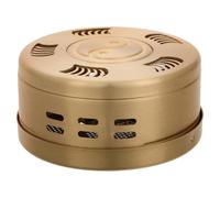 Healvian Caja de Moxa de Cobre Ajustable Portátil para Moxibustión Profesional Recipiente Metálico para Masajes Caja Quemadora de Moxibustión para Uso Doméstico y Terapias de