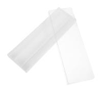 Healvian Caja de Plástico Transparente para 10 de Soporte Rectangular Portátil de Laboratorio para Conservación de Humedad y Almacenamiento Organizado de Muestras