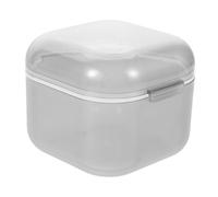 Healvian Caja Esterilizadora De Plástico Soporte Para Brocas Limpiador De Uñas Organizador Profesional