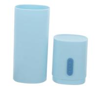 Healvian Caja Portátil para Cepillos de Dientes Estuche para Guardar Pasta de Dientes Práctico Contenedor de Viaje