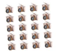 Healvian Cajas de Obsequio para Bodas 20 Piezas Caja de Papel Dorada Diseño de Brújula Colgante Adecuado para Artículos para Fiestas y Embalaje de Dulces en Eventos y Celebraciones