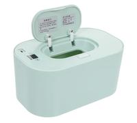 Healvian Calentador de Toallitas USB Portátil para Bebés con Termostato Gran Capacidad y Sensor de Temperatura Caja Calentadora de Toallas Húmedas para Exterior y Cambios Ahorro Energético