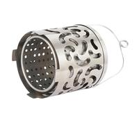 Healvian Calentador Portátil de Camping Multifuncional de Acero Inoxidable Mini Estufa para Exteriores Suministro Cálido Compacto para Tienda y Actividades al Aire Libre 1 Unidad