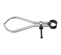 Healvian Calibrador Exterior y Divisor para Torneado de Madera Herramienta Portátil de Acero al Carbono Accesorio para Torno Medición Precisa en Carpintería