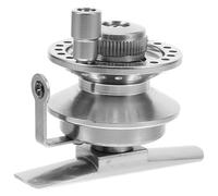 Healvian Carrete de Pesca Mosca de Aleación de Aluminio, Modelo Blt40 Derecho, Rueda Delantera Metálica para Pesca en Hielo, Equipo Resistente y Ligero para Deportes al Aire Libre