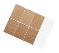 Healvian Cartón Para Practicar Nail Art De Doble Cara Reutilizable Con Hojas De Pet Transparentes Para Principiantes De Decoración De Uñas y Diseño Manual