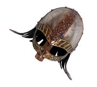 Healvian Casco Vikingo para Adulto Disfraz Medieval Sombreros Vikingos Accesorio de Fiesta para Decoración de Carnaval Rol para Hombres y Mujeres