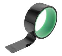 Healvian Cinta de Llanta de Bicicleta Tubeless, 10m X 35mm, Pet, Negra, Sellado Hermético y Protección Antipinchazos, para Llanta y Cubierta Tubeless, Montaña y Carretera