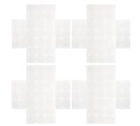 Healvian Cintas Adhesivas Redondas de Doble Cara de Silicona 5 CM 200 Unidades para Montaje de Cámaras de Salpicadero Coche Resistentes al Calor Adhesivo Fuerte para Manualidades y