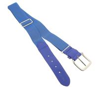 Healvian Cinturón Elástico de Imitación Cuero para Hombre Ajustable Regulador Metálico Cinturón Deportivo para Béisbol y Sóftbol Uso Outdoor y Deportivo Color Azul Color Aleatorio