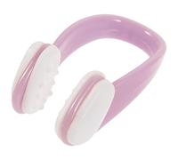 Healvian Clip De Nariz De Natación Tapones De Nariz De Silicona Pro Para Niños Adultos Universal Para Nadadores Competitivos Almohadillas Blandas Comodidad Rosa